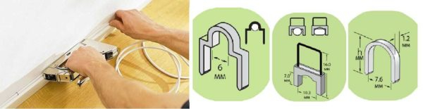 Крепление и крепеж для кабеля