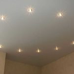 Как разместить светильники на потолке
