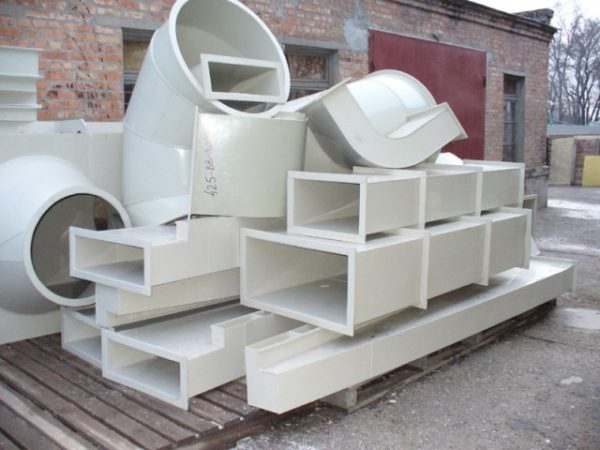 Вентиляционные пластиковые короба (воздуховоды) Вентиляционные пластиковые короба (воздуховоды)