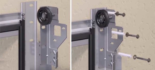 Монтаж секционных ворот в гараже — все тонкости установки