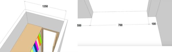 Как сделать гардеробную из кладовки