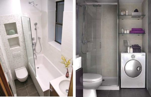 Особенности планировки ванной 2-3 квадратных метра