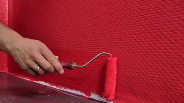 Как наклеить стекловолоконные обои