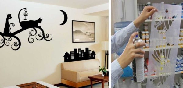 Трафареты для декора стен (55 фото)