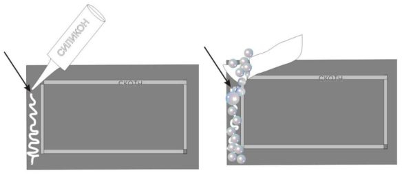 Самостоятельное декорирование зеркала Самостоятельное декорирование зеркала