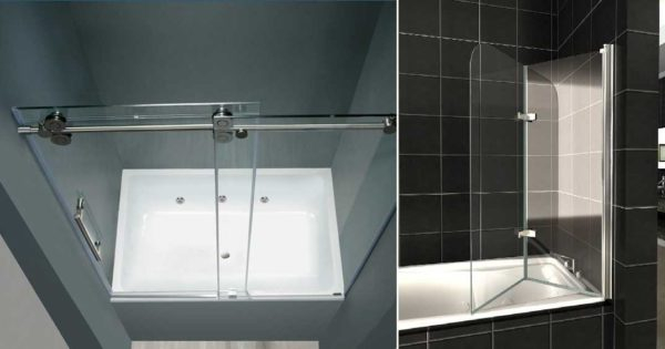 Раздвижные шторки (дверки) для ванной