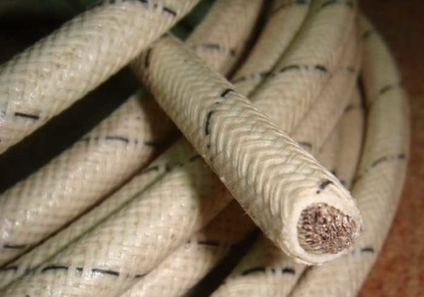 Открытая проводка в стиле ретро