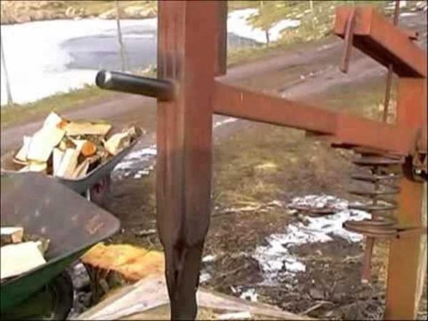 Как сделать дровокол Как сделать дровокол