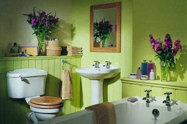 Отделка стен в ванной комнате: старые и новые материалы Отделка стен в ванной комнате: старые и новые материалы