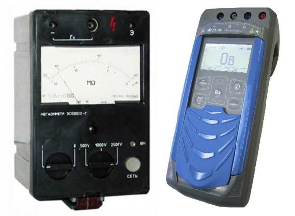 Как проводить измерения мегаомметром Как проводить измерения мегаомметром