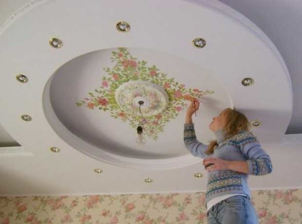 Оформление потолка: самостоятельно разрабатываем дизайн Оформление потолка: самостоятельно разрабатываем дизайн