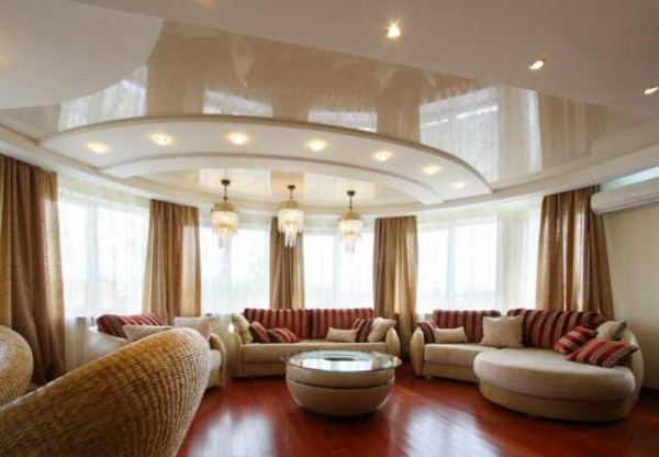 Оформление потолка: самостоятельно разрабатываем дизайн Оформление потолка: самостоятельно разрабатываем дизайн