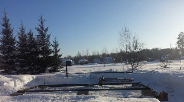 Как построить бытовку из дерева, на металлическом каркасе Как построить бытовку из дерева, на металлическом каркасе