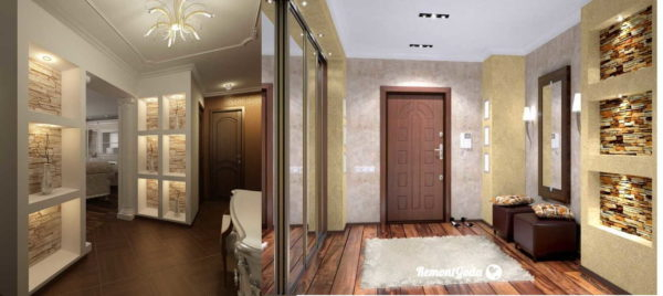 Свет в прихожей и коридоре