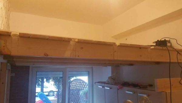 Делаем кровать чердак сами (2 фотоотчета + чертежи)