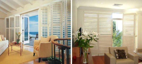 Двери-жалюзи: деревянные, пластиковые, металлические