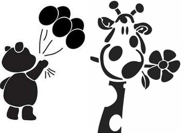 Трафареты для декора стен (55 фото)