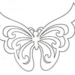 Трафареты бабочек для декора Трафареты бабочек для декора