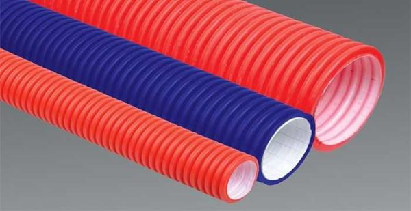 Гофрированная труба для прокладки кабелей и проводов