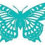 Трафареты бабочек для декора Трафареты бабочек для декора