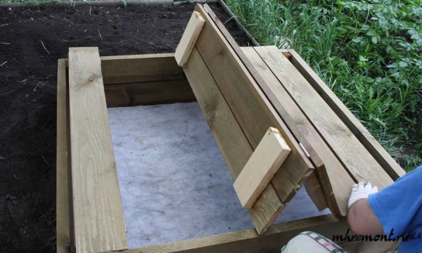 Как и из чего сделать песочницу Как и из чего сделать песочницу