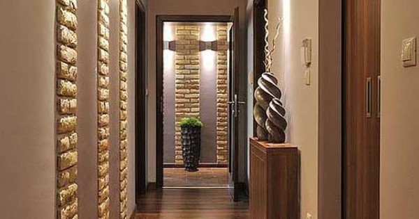 Обои в коридор: выбор типа, цвета, комбинирование Обои в коридор: выбор типа, цвета, комбинирование