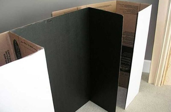 Картонный камин из коробок своими руками