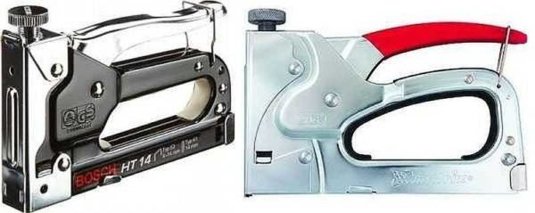 Строительные степлеры: механические, электрические, пневматические