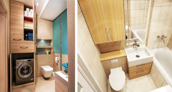 Особенности планировки ванной 2-3 квадратных метра