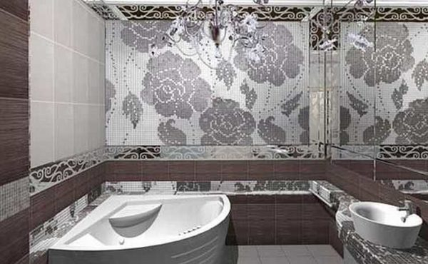 Отделка стен в ванной комнате: старые и новые материалы Отделка стен в ванной комнате: старые и новые материалы