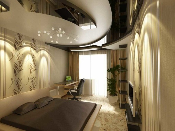 Оформление потолка: самостоятельно разрабатываем дизайн Оформление потолка: самостоятельно разрабатываем дизайн