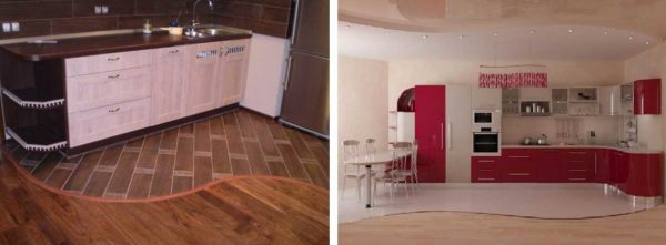 Покрытие для пола на кухне Покрытие для пола на кухне