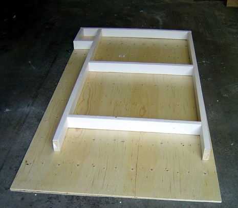 Делаем кровать чердак сами (2 фотоотчета + чертежи)