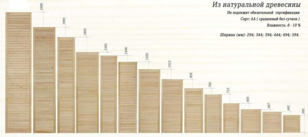 Двери-жалюзи: деревянные, пластиковые, металлические