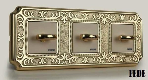 Открытая проводка в стиле ретро