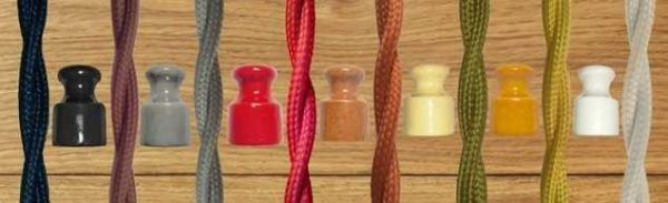 Открытая проводка в стиле ретро