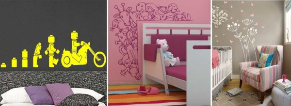 Трафареты для декора стен (55 фото)