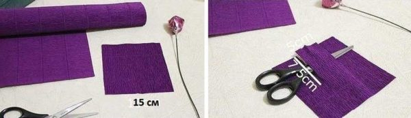 Как сделать цветы из гофробумаги (60 фото)