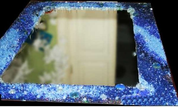 Самостоятельное декорирование зеркала Самостоятельное декорирование зеркала