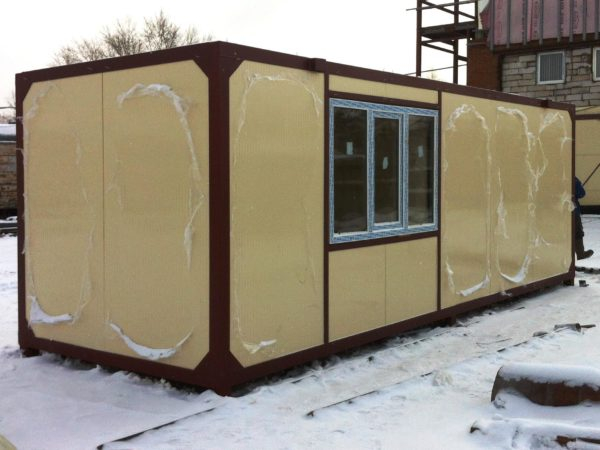 Дачные бытовки из двух комнат с туалетом и душем