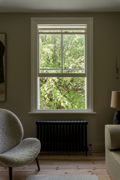 Модные современные штрихи в интерьерах викторианского дома в Лондоне