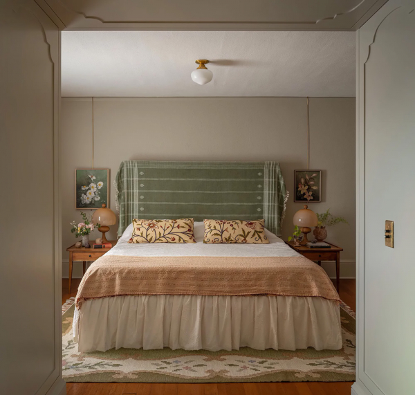 Нежные оттенки зелёного и серого в дизайне красивого дома в Портленде Нежные оттенки зелёного и серого в дизайне красивого дома в Портленде