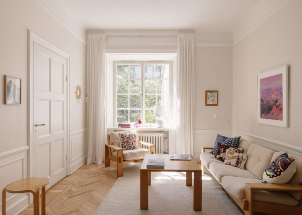 Очаровательная небольшая квартира в Стокгольме, обласканная солнцем (53 кв. м) Очаровательная небольшая квартира в Стокгольме, обласканная солнцем (53 кв. м)