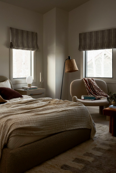 Приглушенные интерьеры горного дома в штате Юта Приглушенные интерьеры горного дома в штате Юта