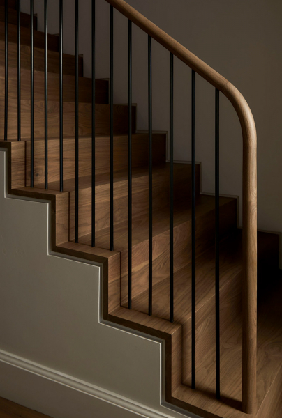 Приглушенные интерьеры горного дома в штате Юта Приглушенные интерьеры горного дома в штате Юта