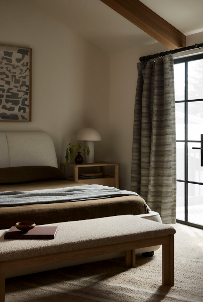 Приглушенные интерьеры горного дома в штате Юта Приглушенные интерьеры горного дома в штате Юта