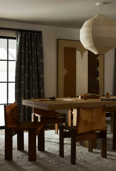 Приглушенные интерьеры горного дома в штате Юта Приглушенные интерьеры горного дома в штате Юта