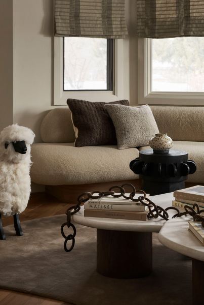 Приглушенные интерьеры горного дома в штате Юта Приглушенные интерьеры горного дома в штате Юта