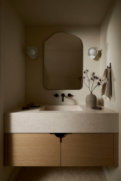 Приглушенные интерьеры горного дома в штате Юта Приглушенные интерьеры горного дома в штате Юта