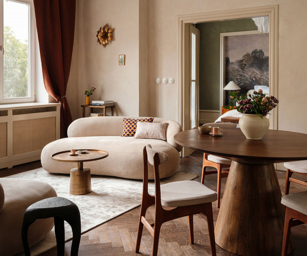 Стильная квартира тревел-блогера в Варшаве с элегантными деталями Стильная квартира тревел-блогера в Варшаве с элегантными деталями